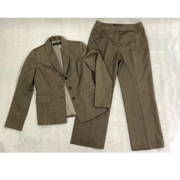 Kasper woman’s 2pc suit blazer pants size 4 4P - Picture 1 of 8